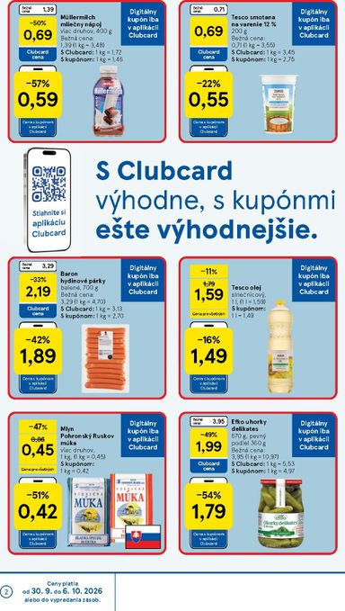 Leták Tesco - Tesco od 30.09. do 06.10. - strana 2