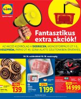 Lidl - Debrecen, Veszprém, érvényes csütörtöktől 2026.10.15.