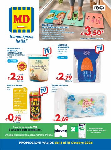 Volantino MD - MD valido dal 06/10 al 18/10 - pagina 1