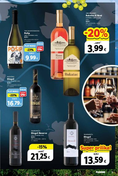 Katalog Plodine - Plodine - Vinski putopis vrijedi od 24.09. do 07.10. - stranica 5