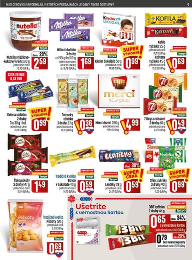 Leták COOP Jednota - COOP Jednota od 01.10. do 07.10. - strana 9