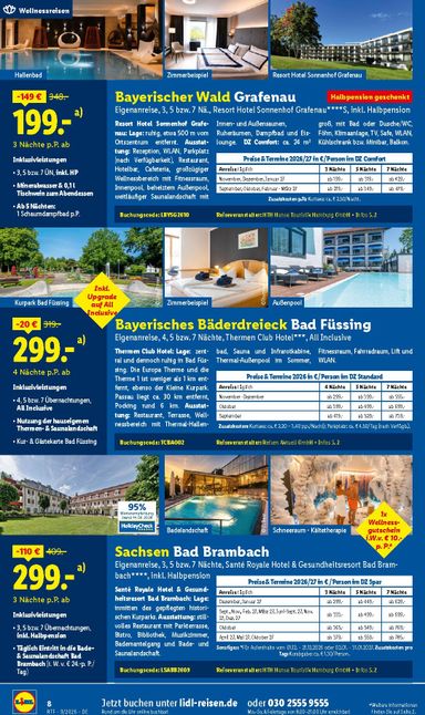 Prospekt Lidl - Lidl - Reise Highlights gültig ab 12.09. bis 15.10. - seite 8