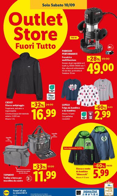 Volantino Lidl - Lidl - Outlet Store Alessandria valido dal 08/10 al 11/10 - pagina 5