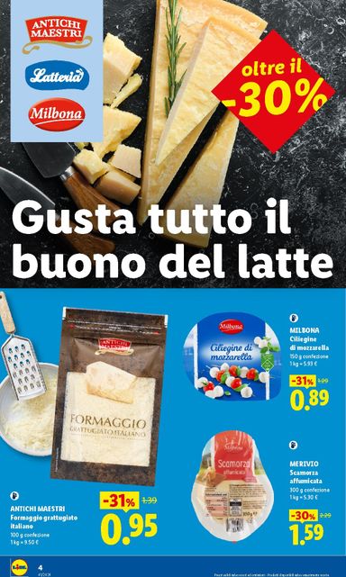 Volantino Lidl - Lidl - Nuova apertura Trieste valido dal 08/10 al 14/10 - pagina 4