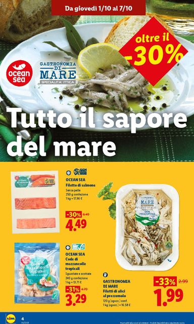 Volantino Lidl - Lidl - Nuova apertura - Maerne di Martellago valido dal 01/10 al 07/10 - pagina 4