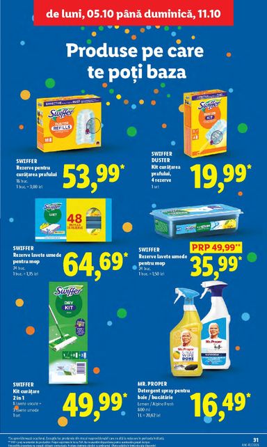 Catalogul Lidl - Lidl de la 05.10. până la 11.10. - pagina 31