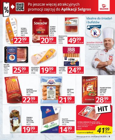 Gazetka Selgros - Selgros cash&carry - Oferta dla gastronomii od 24.09. do 07.10. - strona 9