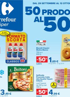 Volantini Carrefour da martedì 29/09
