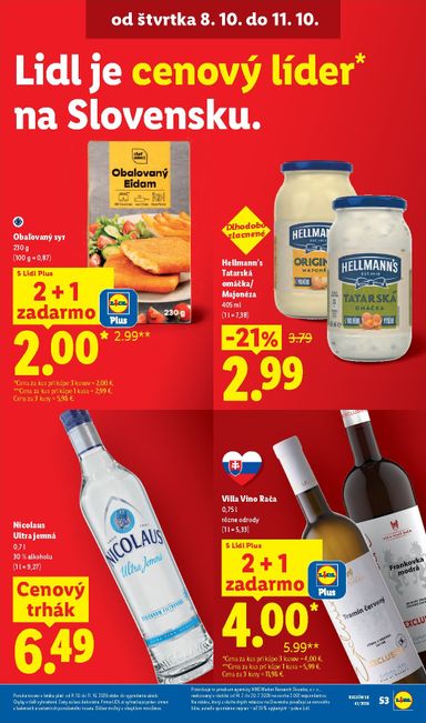 Leták Lidl - Lidl od 05.10. do 11.10. - strana 63