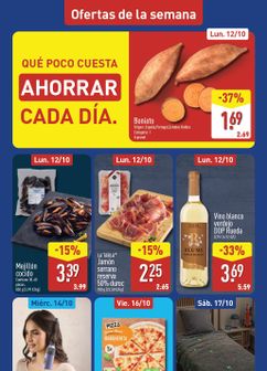 ALDI folleto válido a partir del lunes 12/10