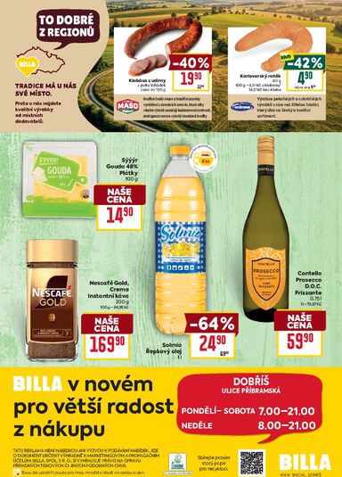 Leták Billa - Billa - Dobříš od 01.10. do 06.10. - strana 2