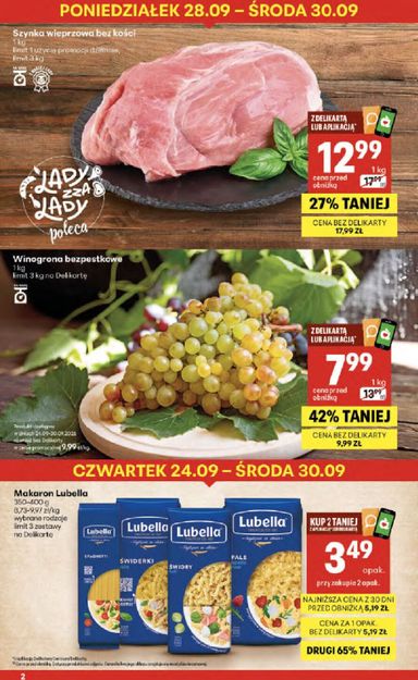 Gazetka Delikatesy Centrum - Delikatesy Centrum od 24.09. do 30.09. - strona 2