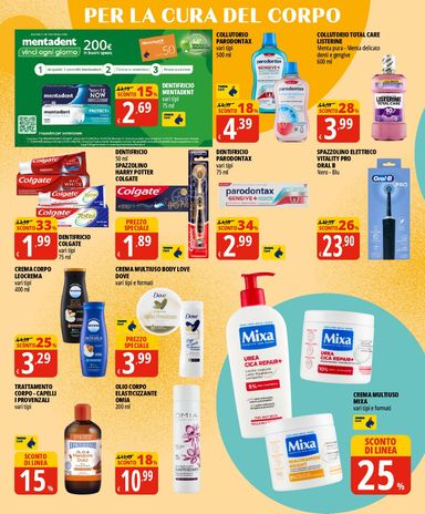 Volantino Tigros - Tigros - Cura e Bellezza valido dal 16/09 al 12/10 - pagina 4