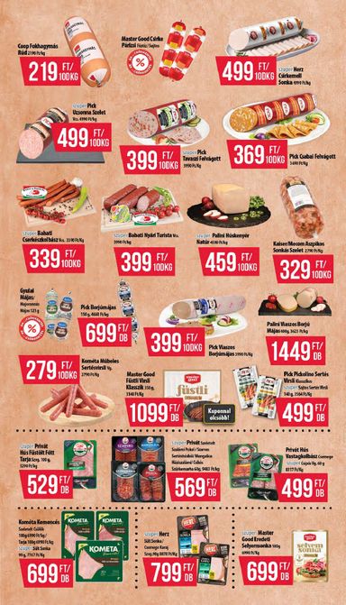 Akciós újság Coop - Coop - Hétforrás érvényes 10.15.-tól 10.28.-ig - 3 oldal