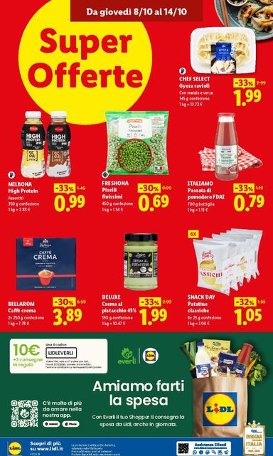 Volantino Lidl - Lidl - Nuova apertura Trieste valido dal 08/10 al 14/10 - pagina 8