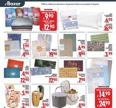 Volantino Decò - Decò - Iperstore/Superstore valido dal 02/10 al 12/10 - pagina 40