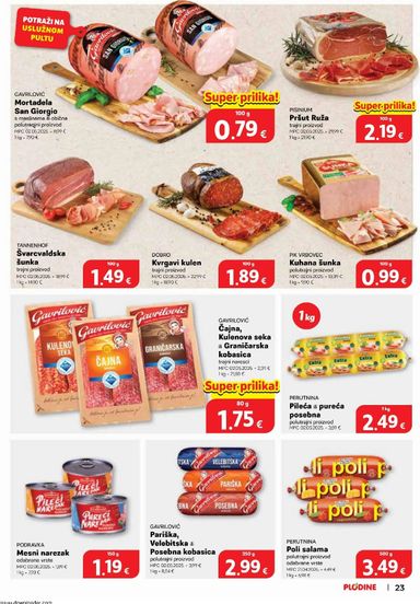 Katalog Plodine - Plodine vrijedi od 23.09. do 29.09. - stranica 23
