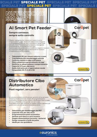 Volantino Euronics - Euronics - Speciale Pet valido dal 05/05 al 30/10 - pagina 5