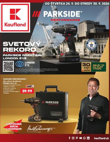 Leták Kaufland - Kaufland - Spotrebné zboží od 24.09. do 30.09. - strana 1