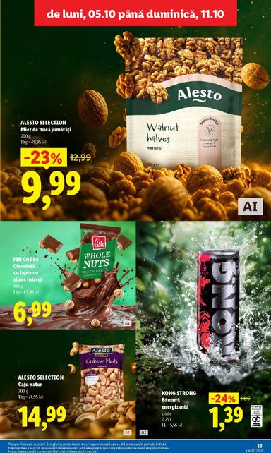 Catalogul Lidl - Lidl de la 05.10. până la 11.10. - pagina 15