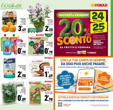 Volantino Conad - Conad valido dal 23/09 al 04/10 - pagina 3