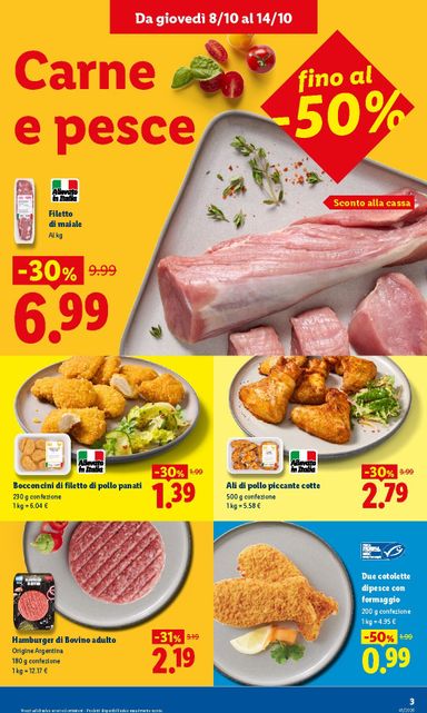 Volantino Lidl - Lidl - Nuova apertura Trieste valido dal 08/10 al 14/10 - pagina 3