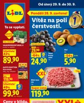 Lidl leták od úterý 29.09.