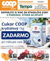 COOP Jednota - Žilina platný od štvrtka 08.10.2026