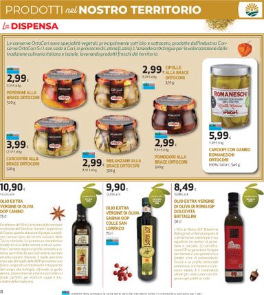 Volantino Coop - Coop - Prodotti nel Nostro Territorio valido dal 24/09 al 21/10 - pagina 8