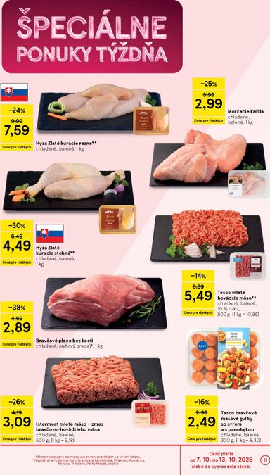 Leták Tesco - Tesco od 07.10. do 13.10. - strana 11