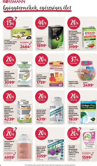 Akciós újság Rossmann - Rossmann érvényes 10.12.-tól 10.18.-ig - 2 oldal