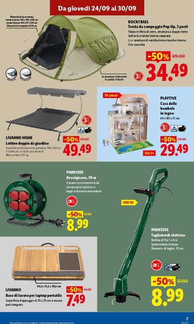 Volantino Lidl - Lidl - Nuova apertura - Maerne di Martellago valido dal 24/09 al 30/09 - pagina 7