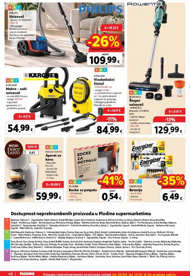 Katalog Plodine - Plodine vrijedi od 30.09. do 06.10. - stranica 46