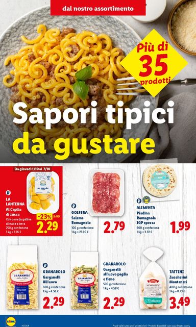 Volantino Lidl - Lidl - Emilia Romagna valido dal 01/10 al 07/10 - pagina 2