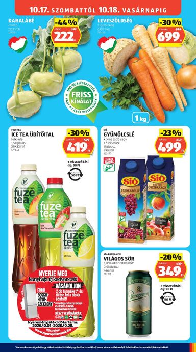 Akciós újság Aldi - Aldi érvényes 10.15.-tól 10.21.-ig - 25 oldal