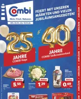 Combi - Jubiläumsangebote-Prospekt gültig ab Montag 05.10.2026