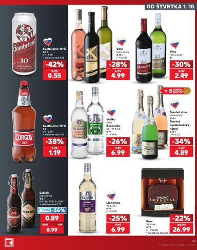Leták Kaufland - Kaufland od 01.10. do 07.10. - strana 47