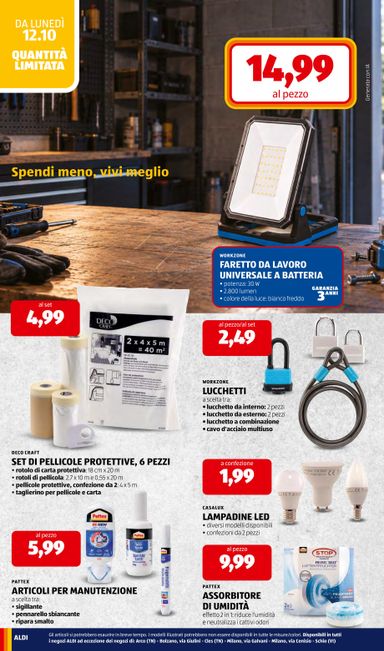 Volantino ALDI - ALDI valido dal 12/10 al 18/10 - pagina 26