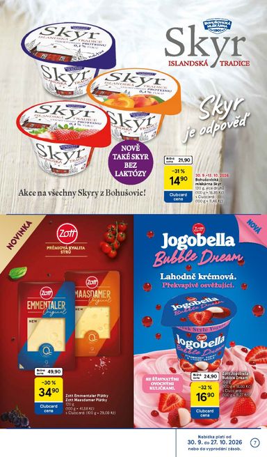 Leták Tesco - Tesco - Značky, které máte rádi od 30.09. do 27.10. - strana 7