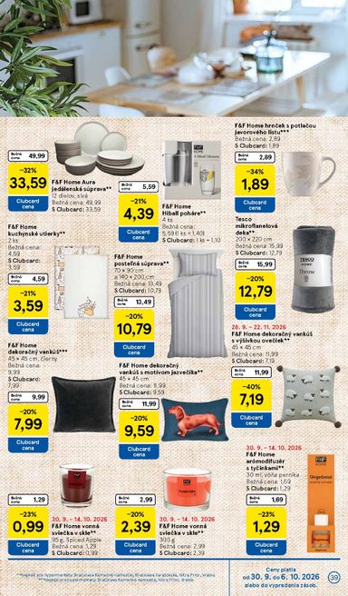 Leták Tesco - Tesco od 30.09. do 06.10. - strana 39