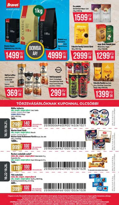 Akciós újság Coop - Coop - Hétforrás érvényes 10.15.-tól 10.28.-ig - 12 oldal