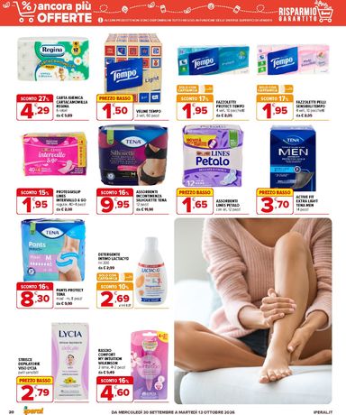 Volantino Iperal - Iperal - Ancora più offerte valido dal 30/09 al 13/10 - pagina 20