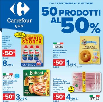 Volantino Carrefour - Carrefour valido dal 29/09 al 12/10 - pagina 1