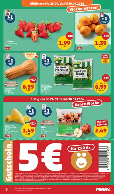PENNY-Flugblatt - PENNY gültig ab 24.09. bis 30.09. - seite 3