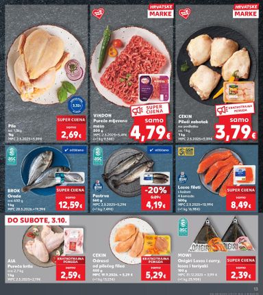 Katalog Kaufland - Kaufland vrijedi od 30.09. do 06.10. - stranica 13