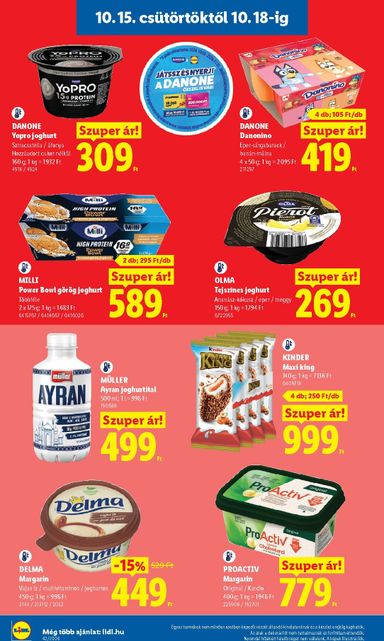 Akciós újság Lidl - Lidl érvényes 10.15.-tól 10.21.-ig - 10 oldal