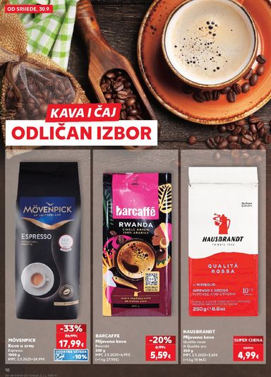 Katalog Kaufland - Kaufland - Ti si naš broj 1 vrijedi od 30.09. do 06.10. - stranica 10