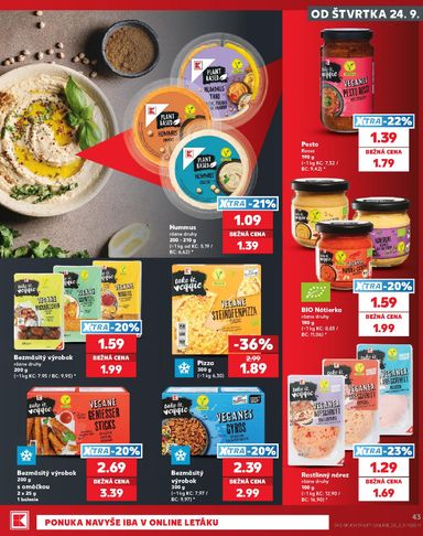 Leták Kaufland - Kaufland od 24.09. do 30.09. - strana 43