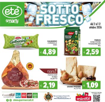 Volantino Eté - Eté - Smarty valido dal 02/10 al 12/10 - pagina 1