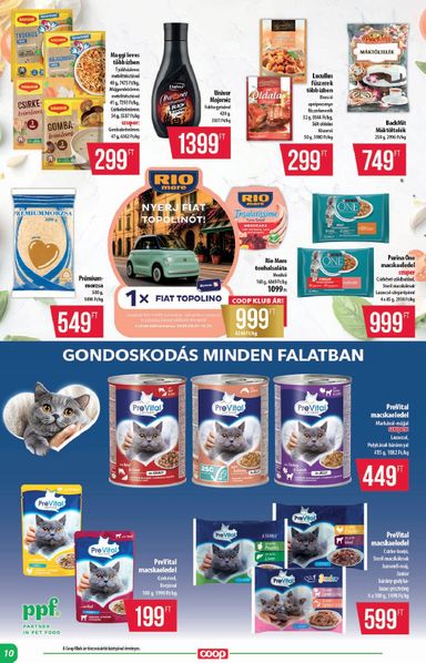 Akciós újság Coop - Coop - Alföld érvényes 10.15.-tól 10.21.-ig - 10 oldal